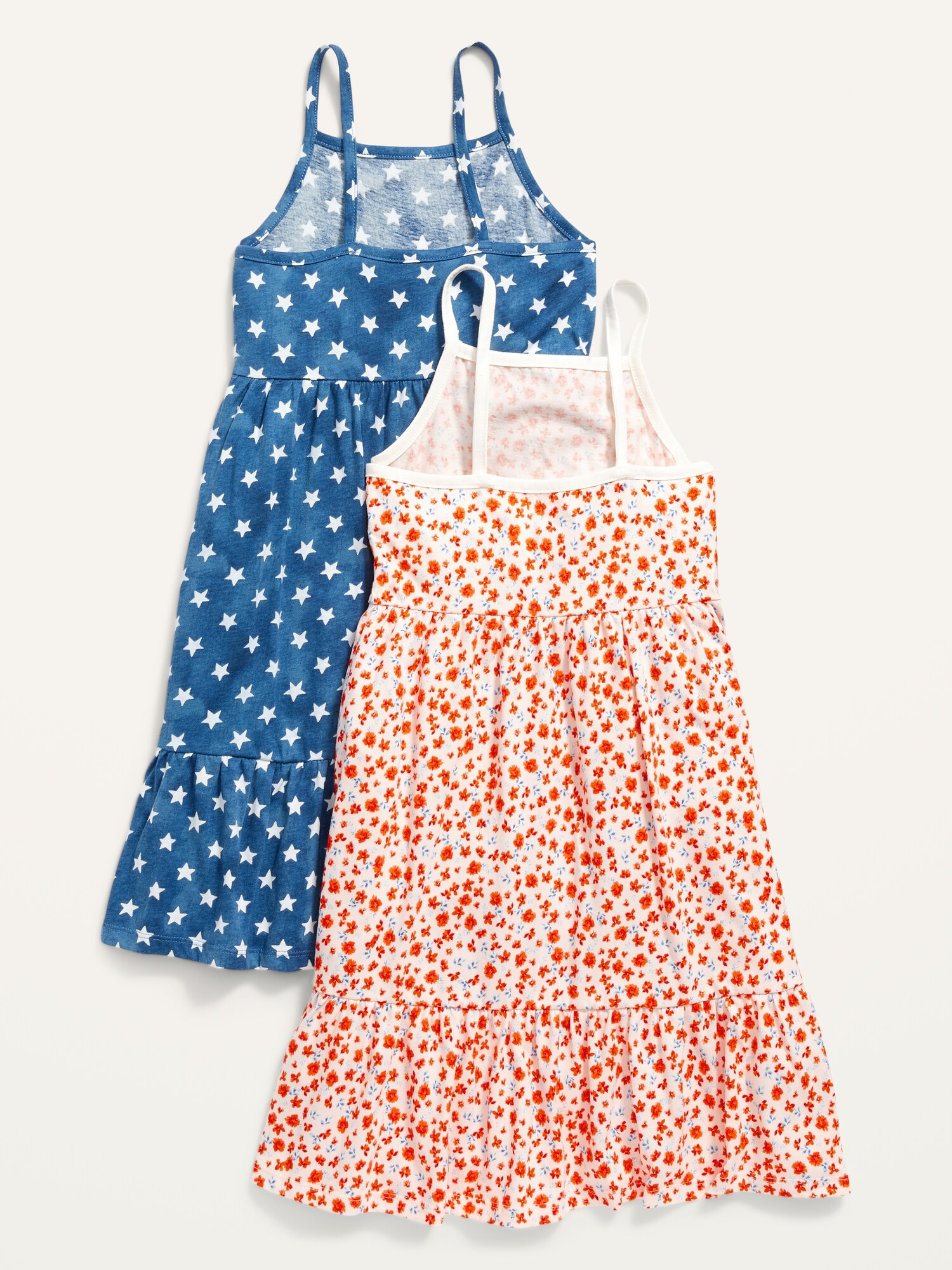 Printed JerseyKnit Fit & Flare Cami Dress 2Pack for Girls Old Navy