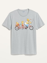 View large product image 3 of 3. The Simpsons™ Gender-Neutral Graphic T-Shirt for Adults