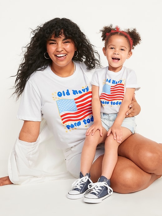 Image number 3 showing, Project WE U.S. Flag 2022 Graphic T-Shirt for Adults