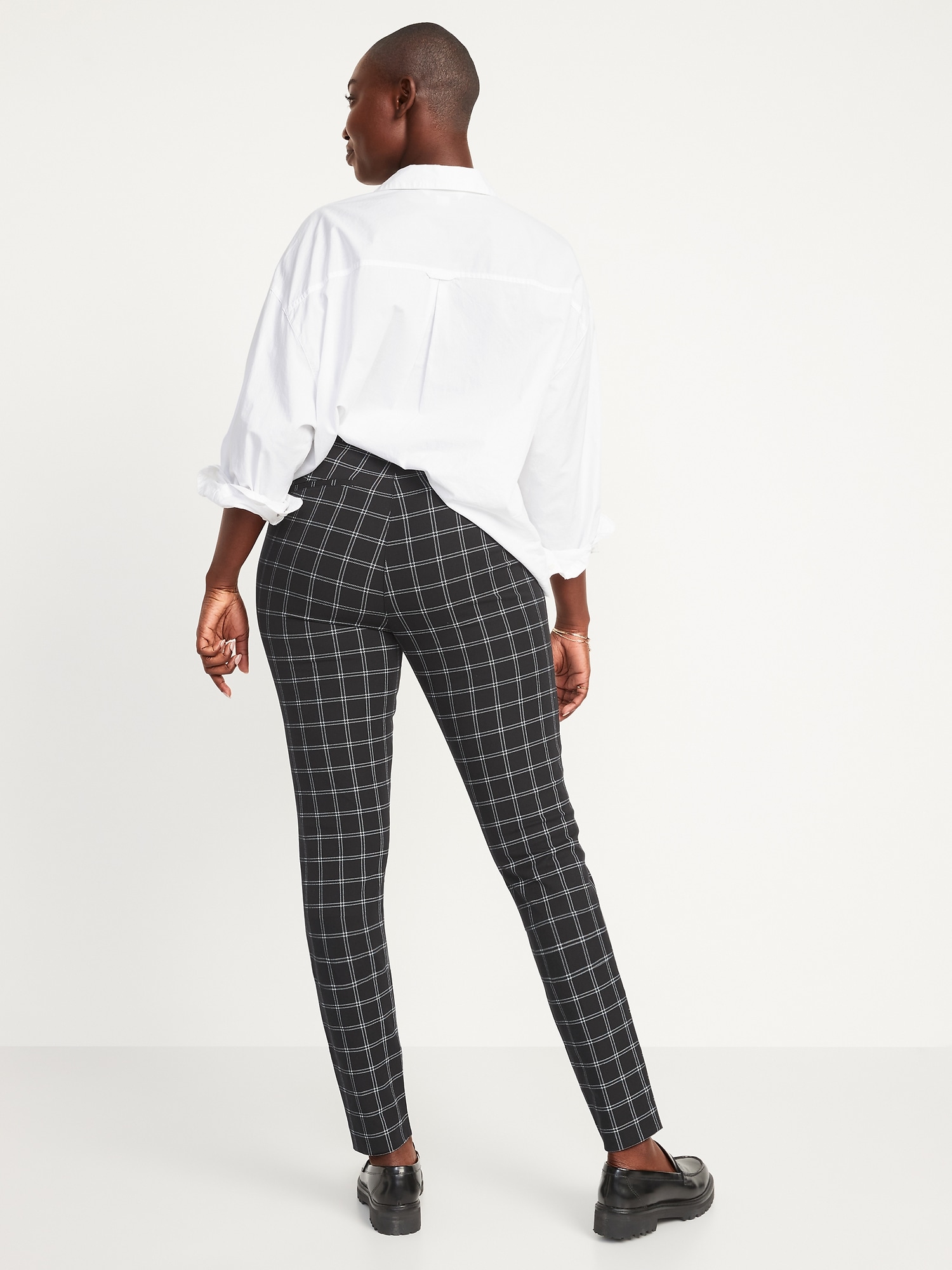 old navy high waisted pixie full length pants