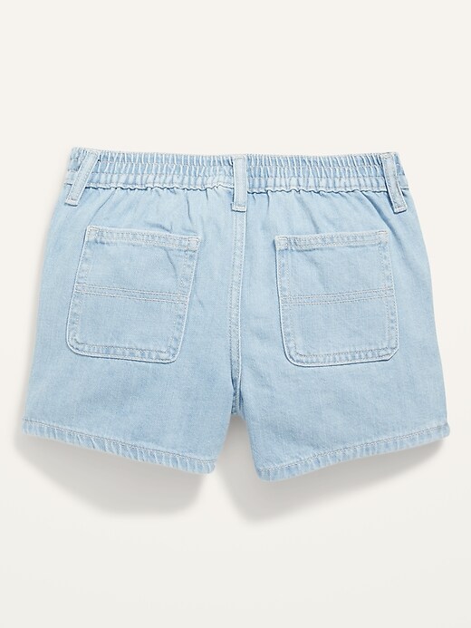 View large product image 2 of 2. Utility Jean Shorts for Girls