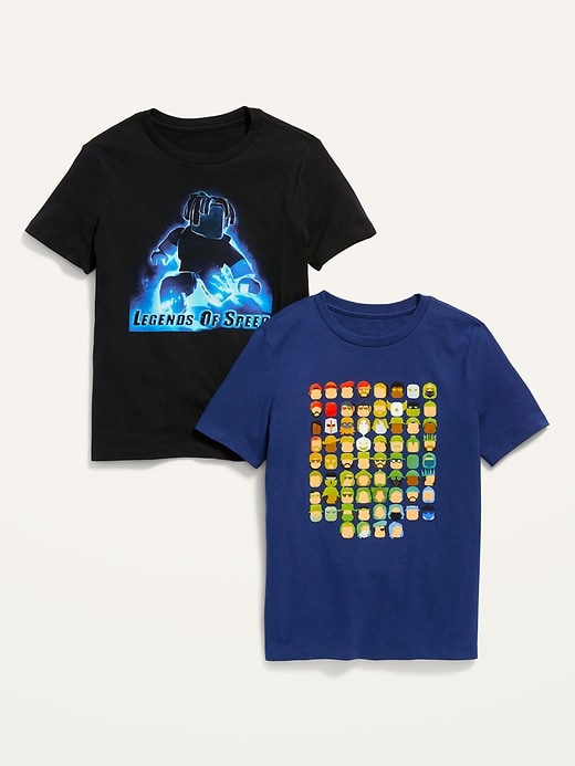 View large product image 1 of 2. Roblox Gender-Neutral T-Shirt 2-Pack for Kids