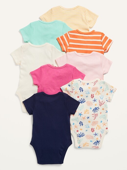 Unisex ShortSleeve Bodysuit 8Pack for Baby Old Navy