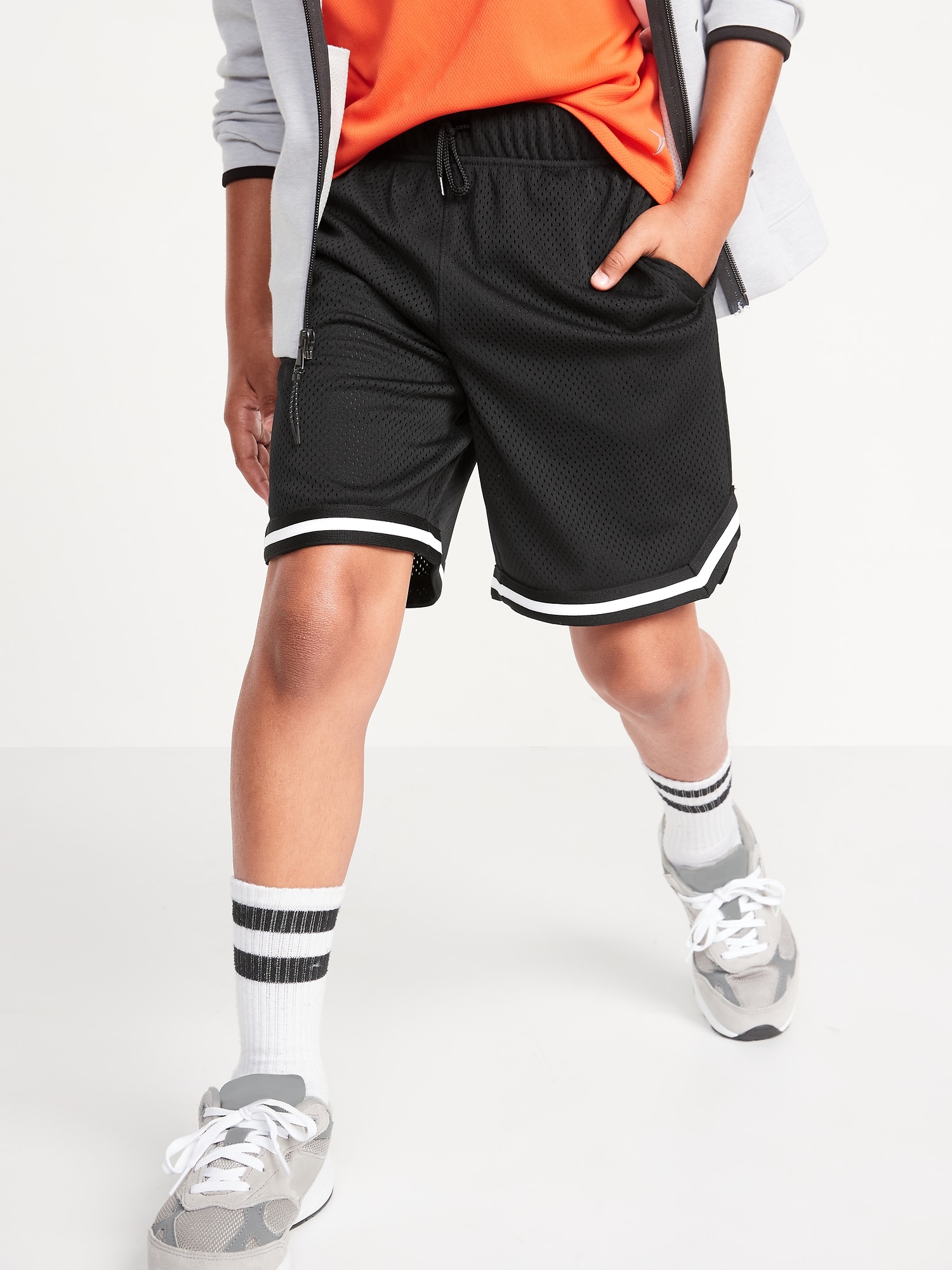 Mesh Basketball Shorts for Boys (At Knee) Old Navy