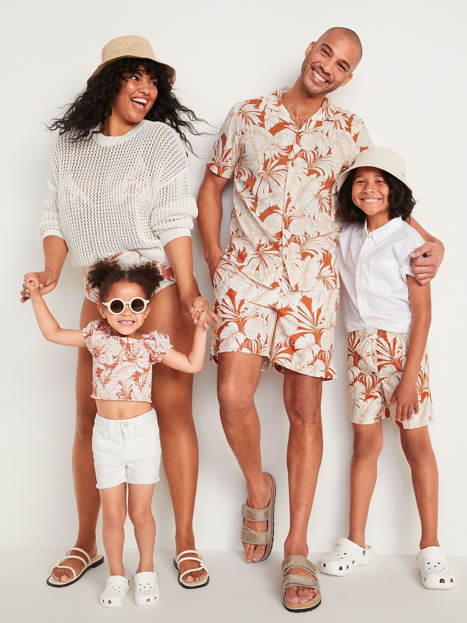 old navy matching family swimsuits