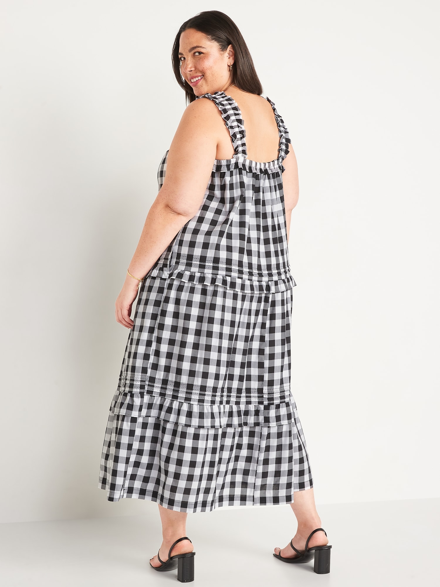 old navy gingham dress