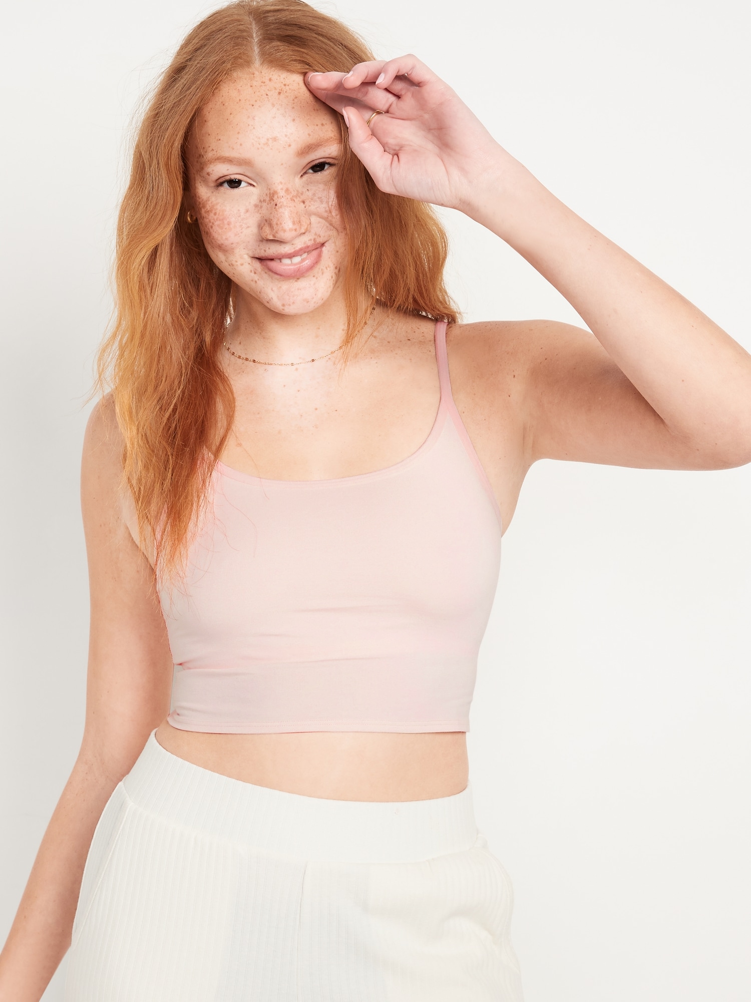 Supima® CottonBlend Cami Bralette Top for Women Old Navy