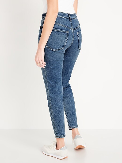 Image number 2 showing, High-Waisted O.G. Straight Ankle Jeans for Women