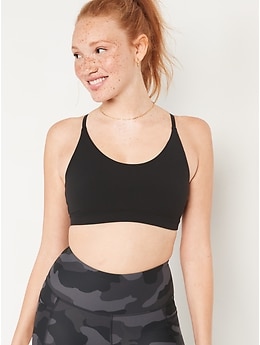 Old Navy NWT Brown PowerLite LYCRA ADAPTIV Racerback Shelf-Bra Active Tank  Top Size L - $35 (12% Off Retail) New With Tags - From Lindsay