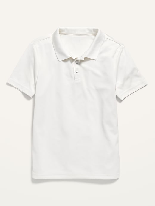 View large product image 1 of 2. Mesh Performance Polo Shirt for Boys