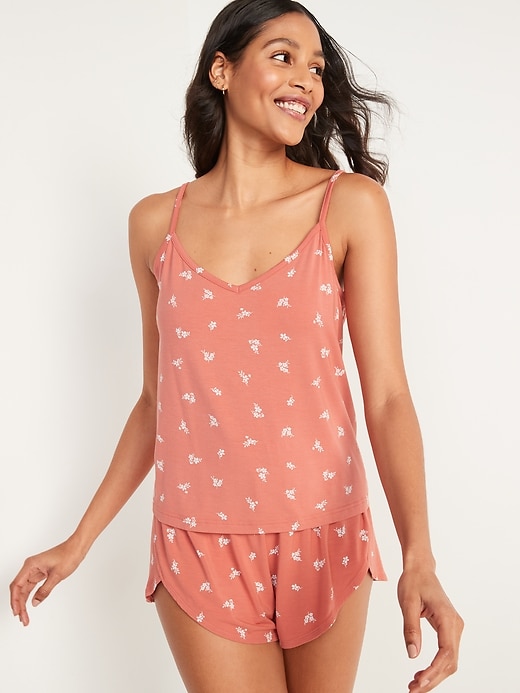 Image number 1 showing, Sunday Sleep Ultra-Soft Cami Pajama Top for Women