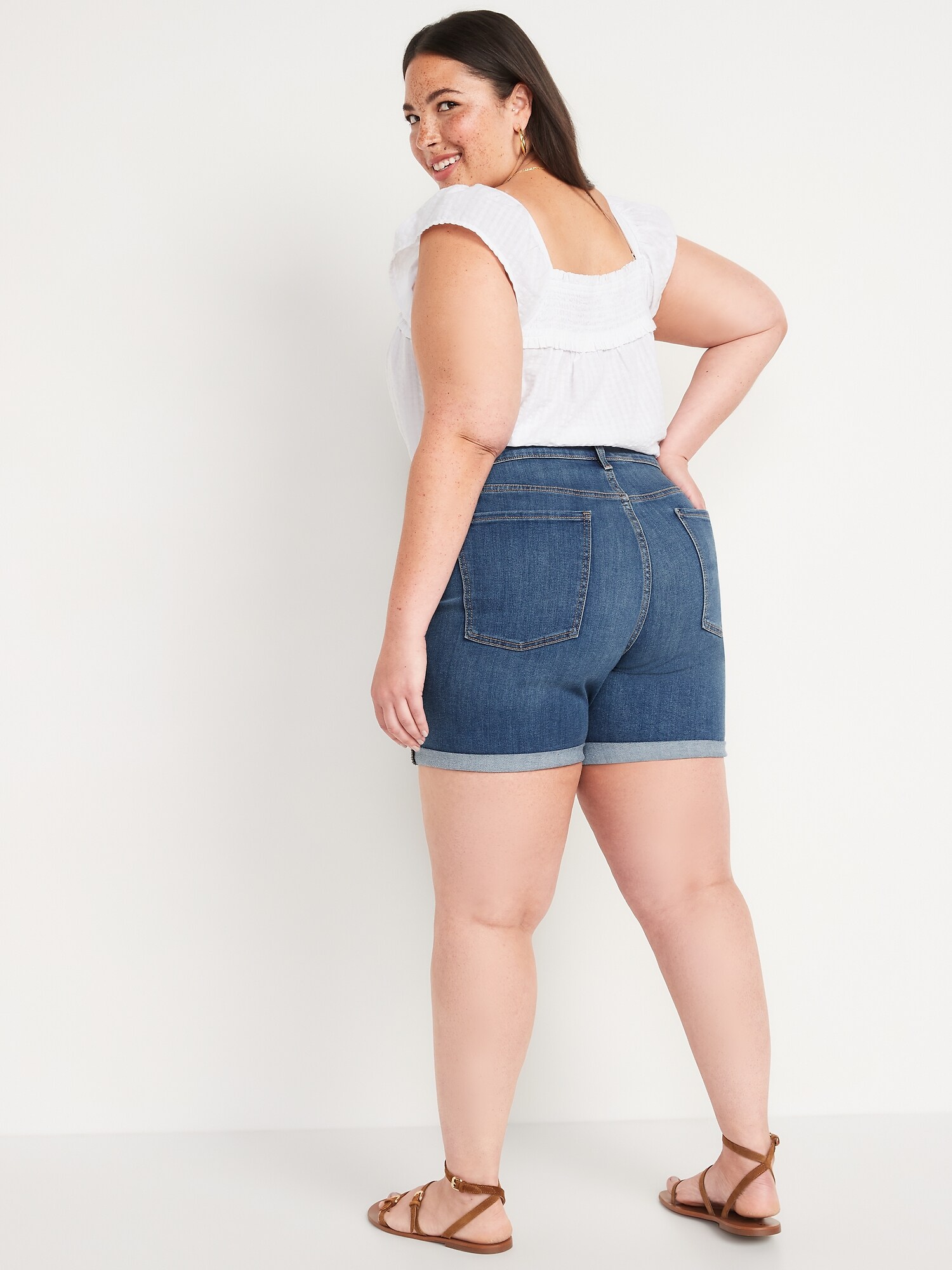 MidRise Jean Shorts for Women 5inch inseam Old Navy