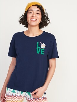 Women's Christmas T Shirts | Old Navy