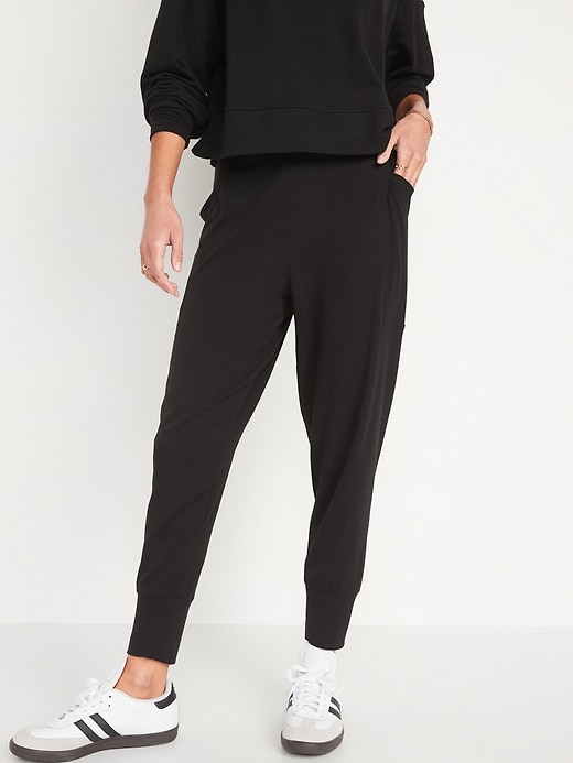 Image number 1 showing, High-Waisted Live-In Jogger Sweatpants