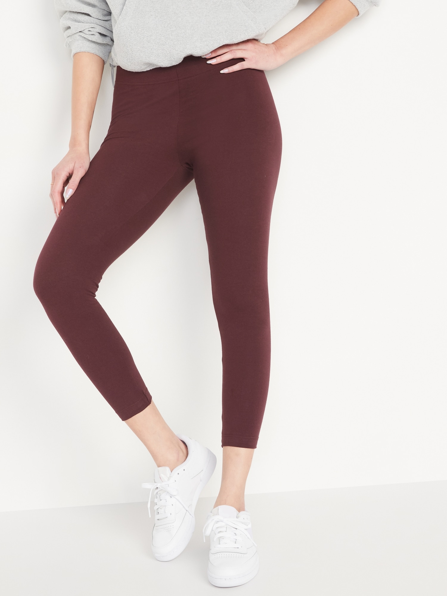 Old Navy Solid Brown Leggings Size M (Petite) - 46% off
