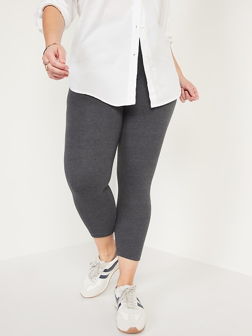 Image number 5 showing, High Waisted 7/8-Length Leggings For Women
