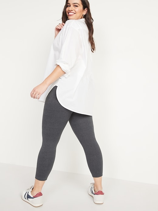 Image number 6 showing, High Waisted 7/8-Length Leggings For Women