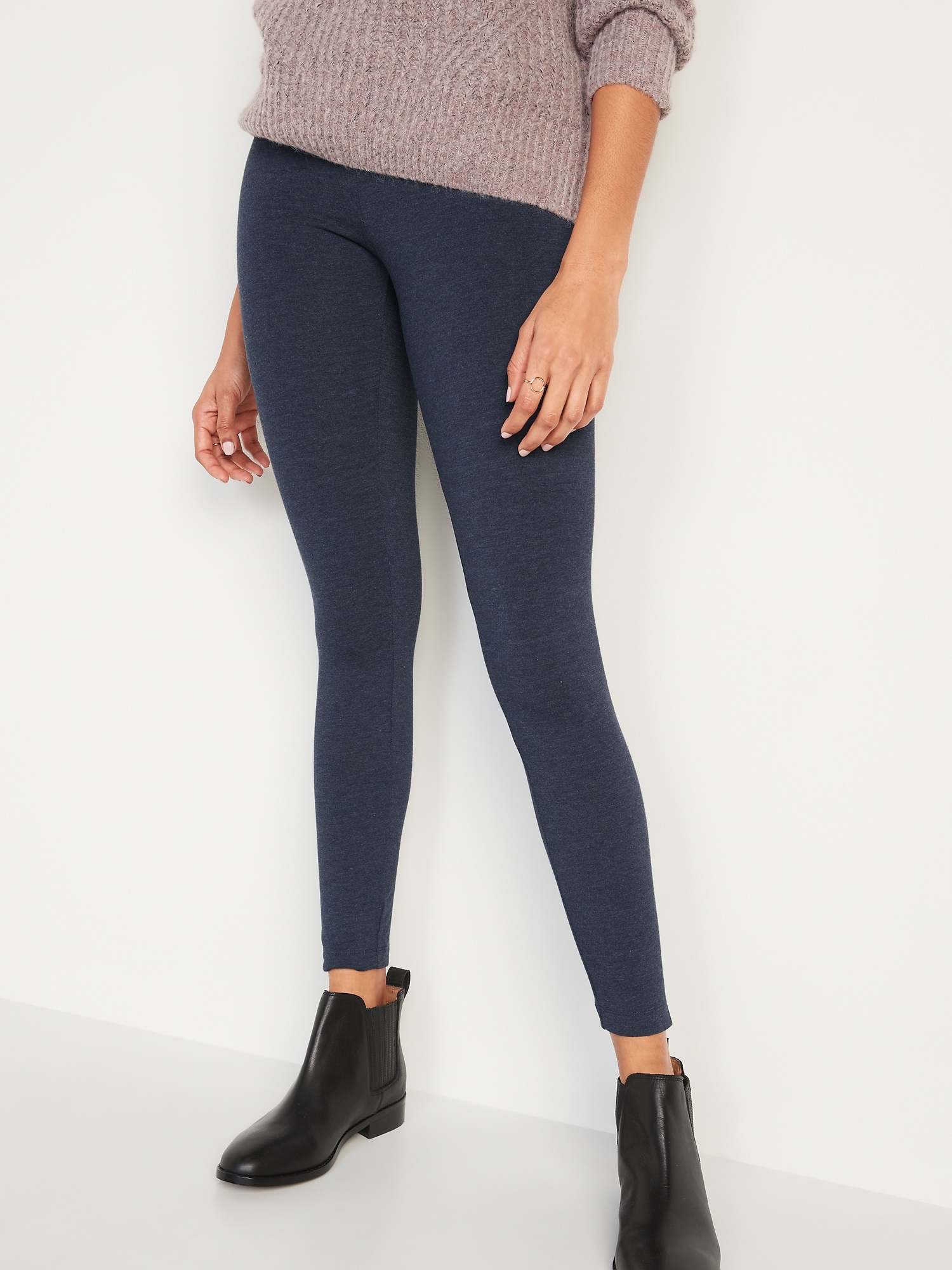 J.Jill Ponte Knit Leggings Charcoal Gray Center Seam Mid Rise Stretch Size  S - $25 - From Jenna