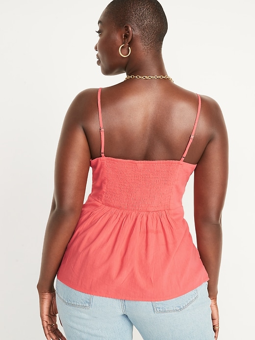 Fitted Twist-Front Cami Top for Women