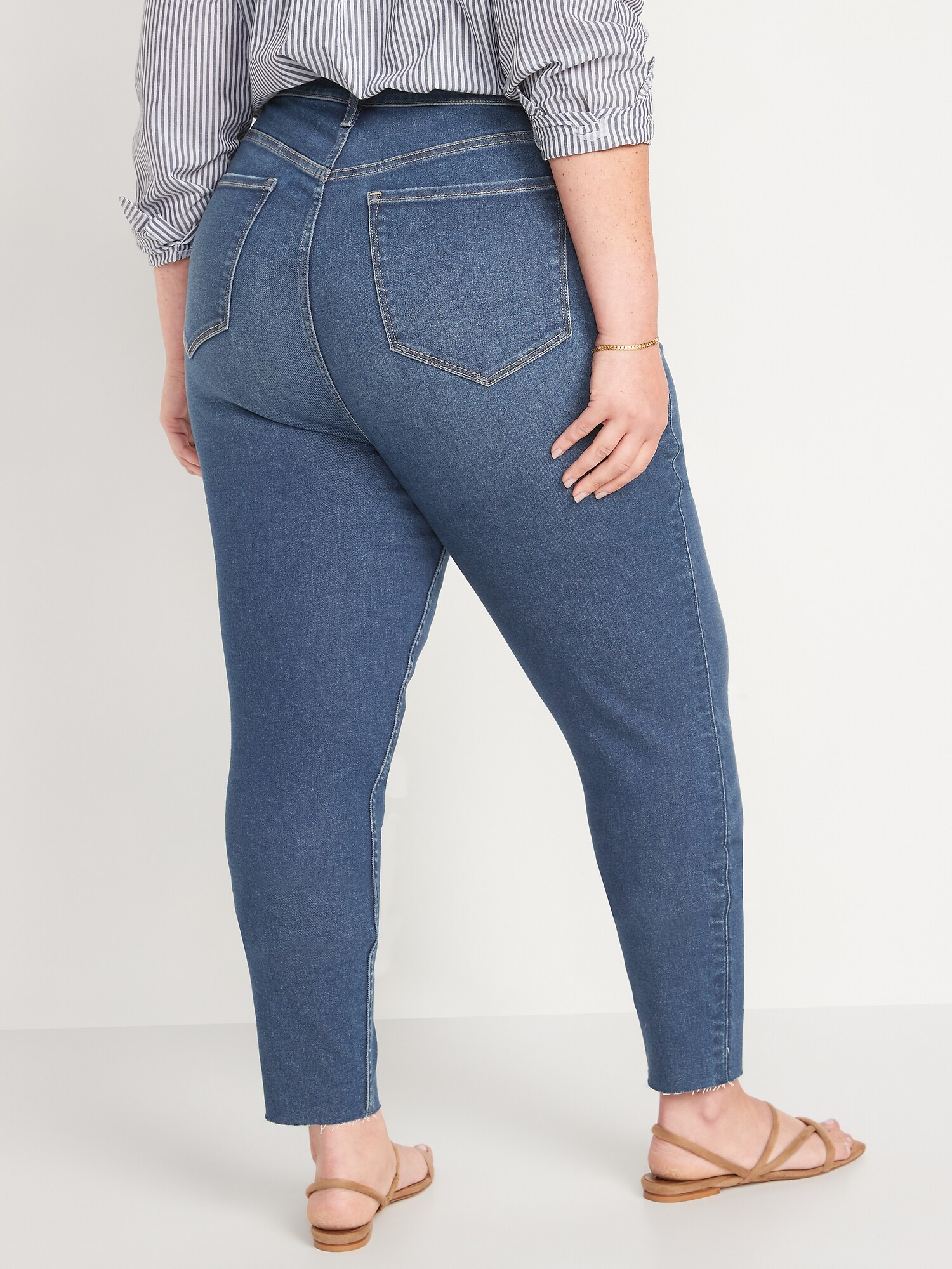 extra high waisted jeans