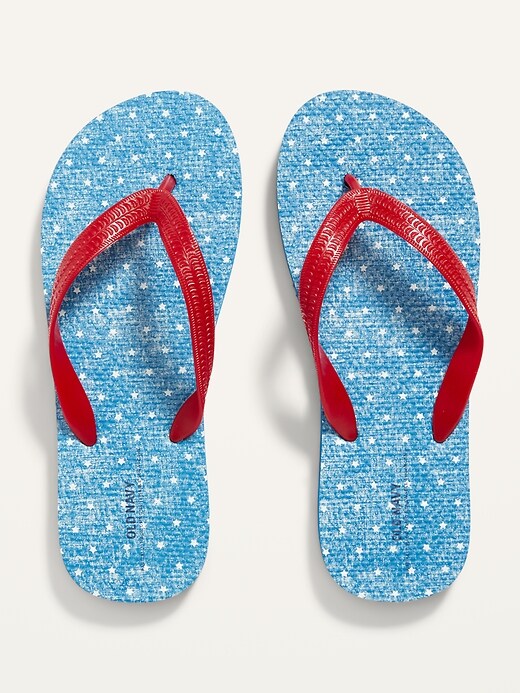 Americana Sugarcane-Blend Flip-Flop Sandals for Kids (Partially Plant-Based)