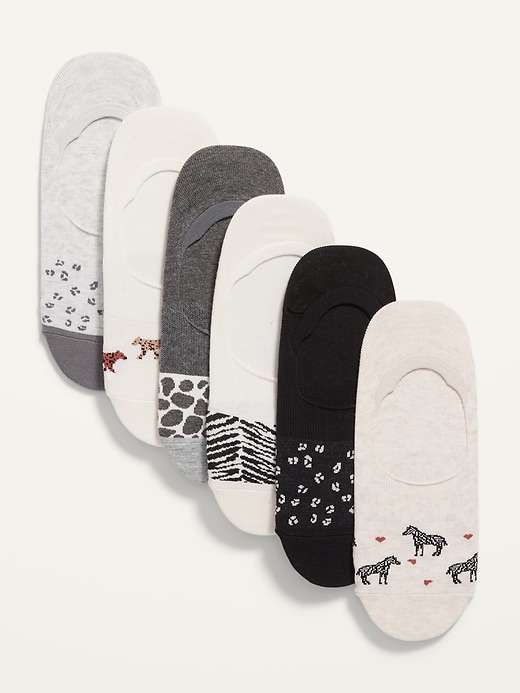 NoShow Sneaker Socks 6Pack for Women Old Navy