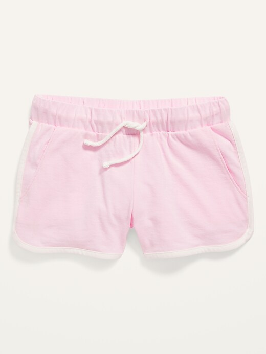 Old Navy Dolphin-Hem Jersey Shorts for Girls. 1