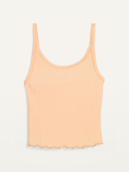 Image number 3 showing, Fitted Ribbed Tank Top