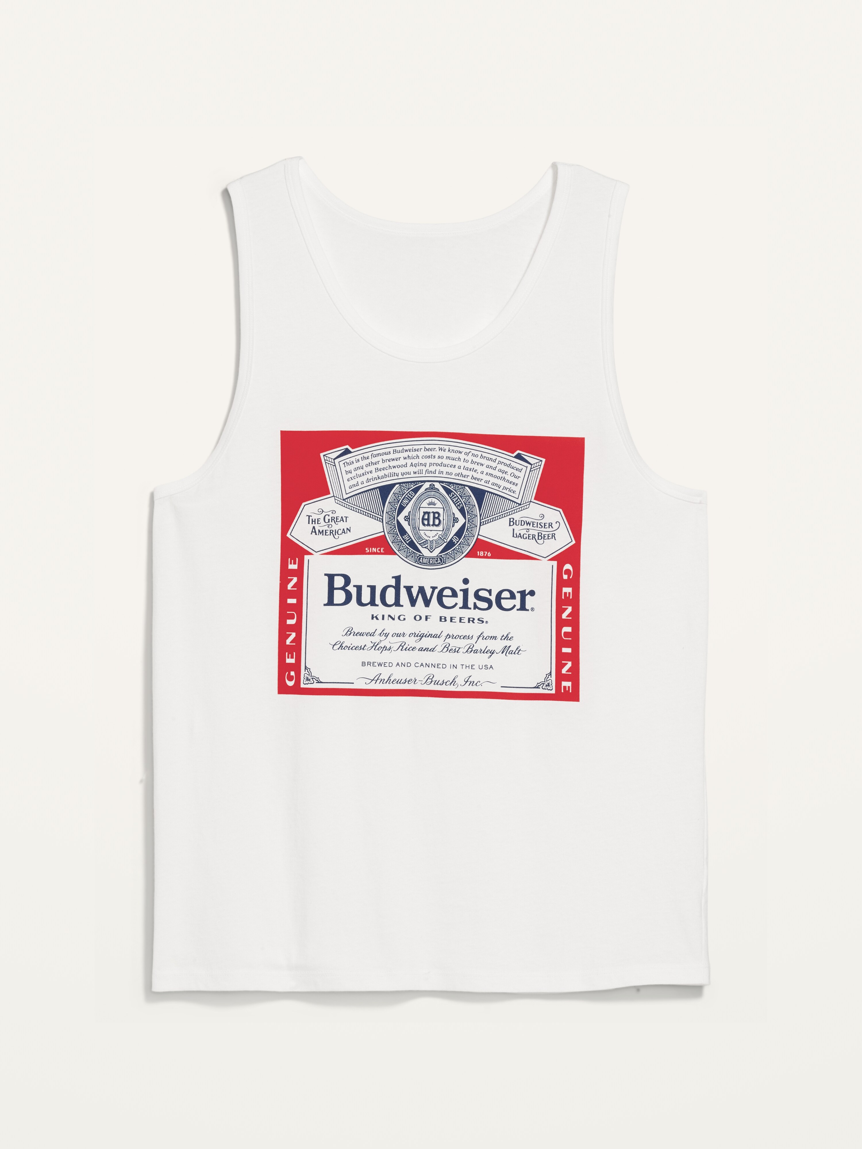 supreme tank top Budweiser タンクトップ　Lサイズ Supreme Budweiser タンクトップ Lサイズ Budweiser Tank Top