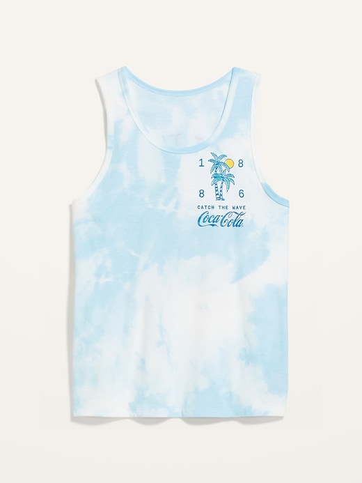 Oldnavy Coca-Cola® Tie-Dyed Gender-Neutral Tank Top for Adults