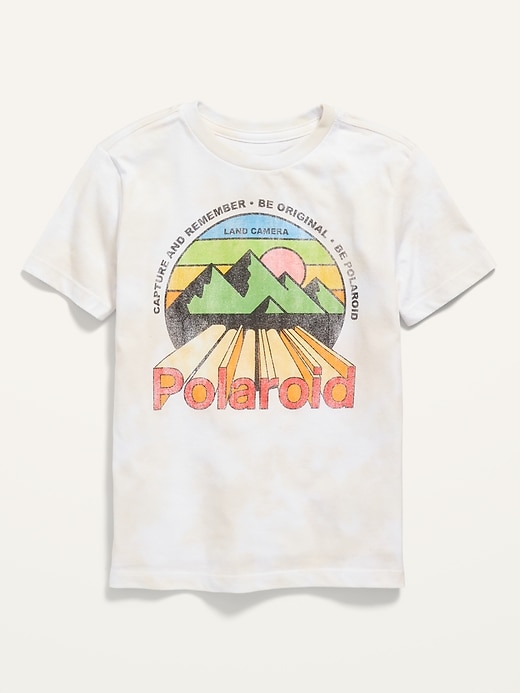 View large product image 1 of 2. Polaroid™ Gender-Neutral Graphic T-Shirt for Kids