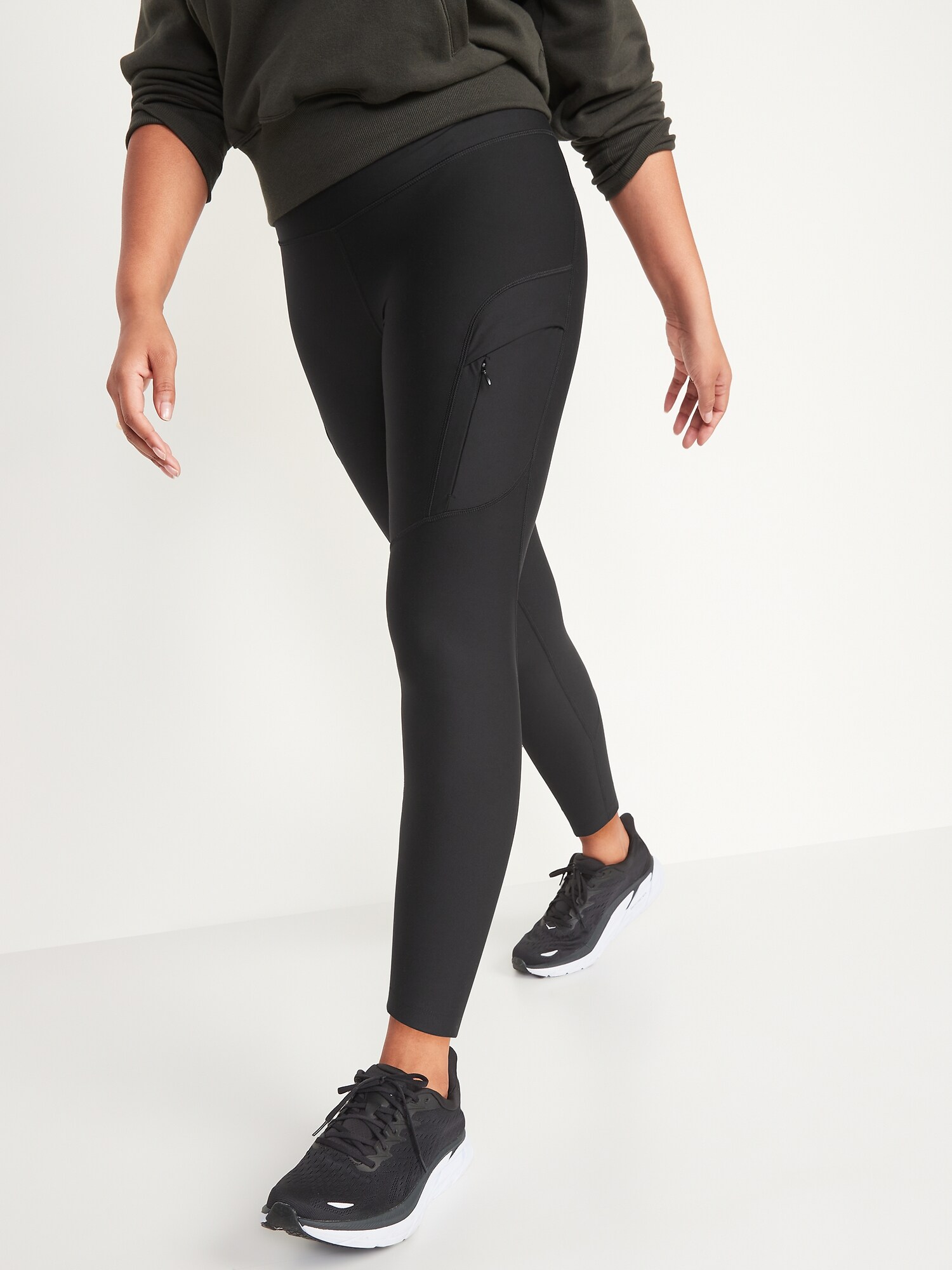 High-Waisted PowerSoft 7/8-Length Cargo 