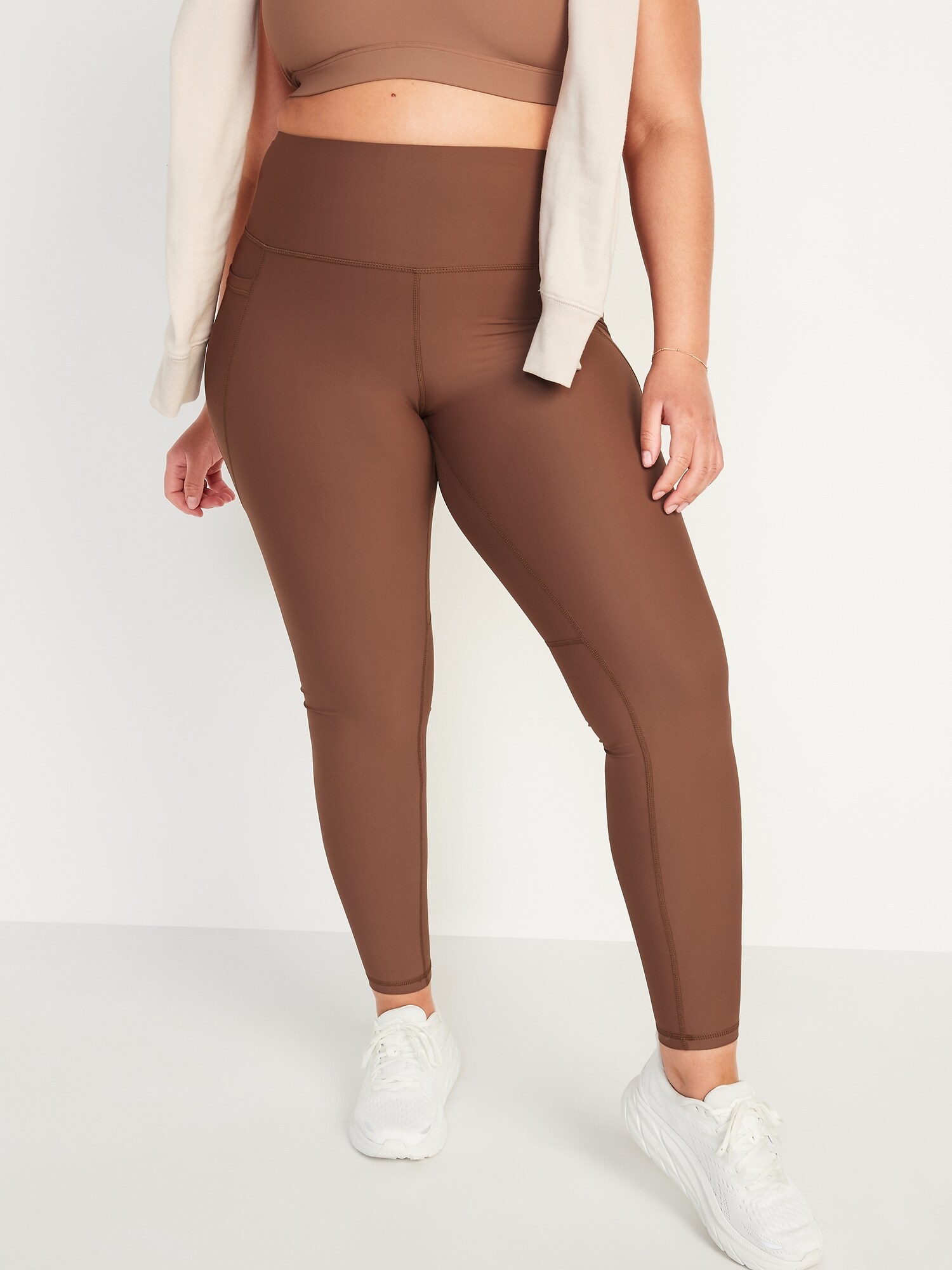 old navy brown leggings