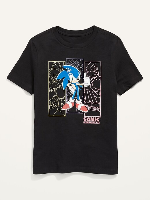 View large product image 1 of 2. Gender-Neutral Sonic The Hedgehog™ Graphic T-Shirt for Kids