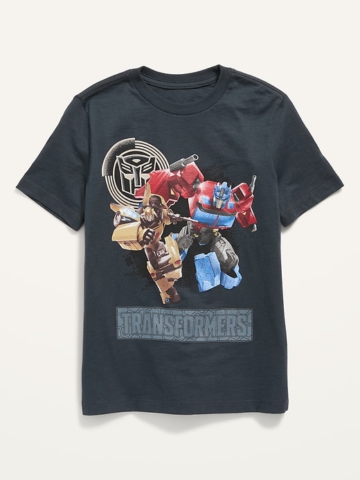View large product image 1 of 2. Gender-Neutral Transformers™ Graphic T-Shirt for Kids