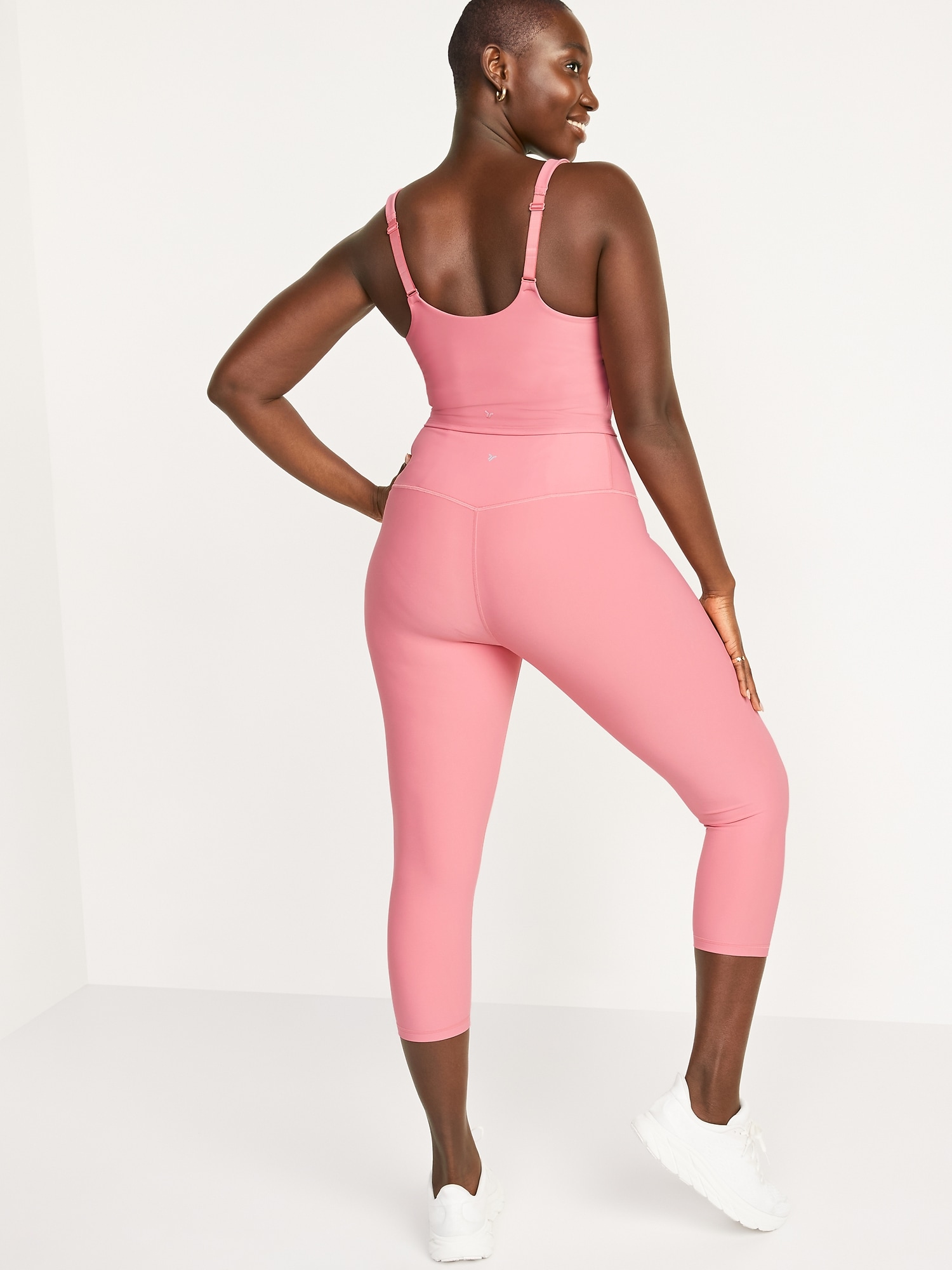 pink leggings old navy