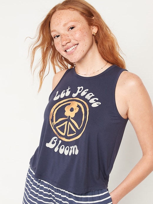 Image number 1 showing, Sunday Sleep Tank Top for Women