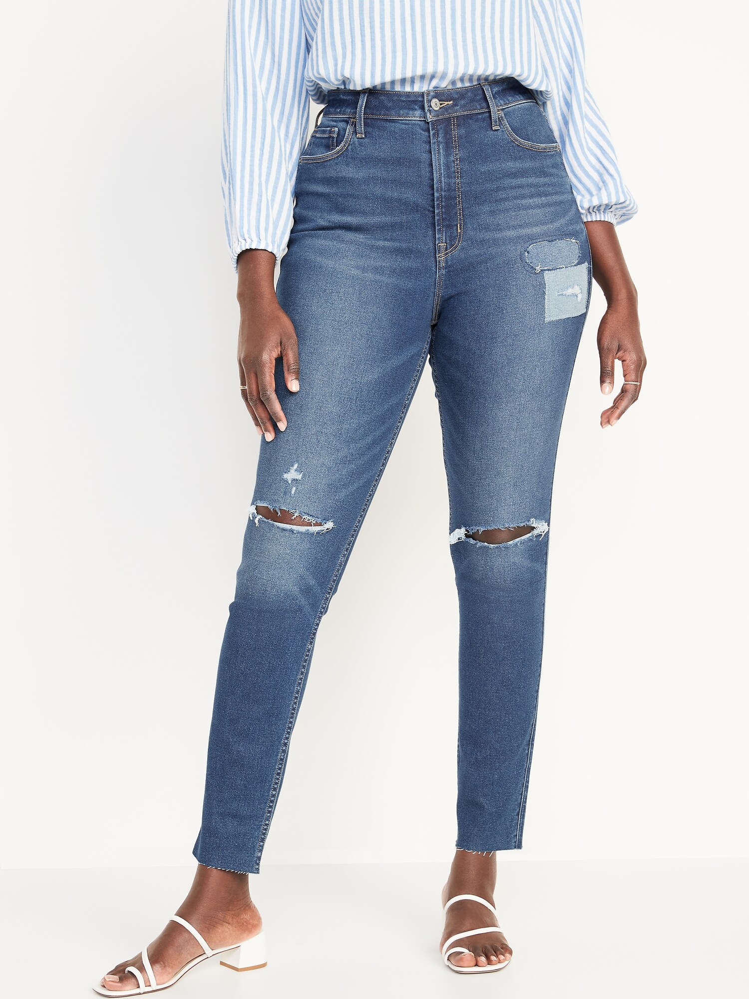 extra high waisted jeans