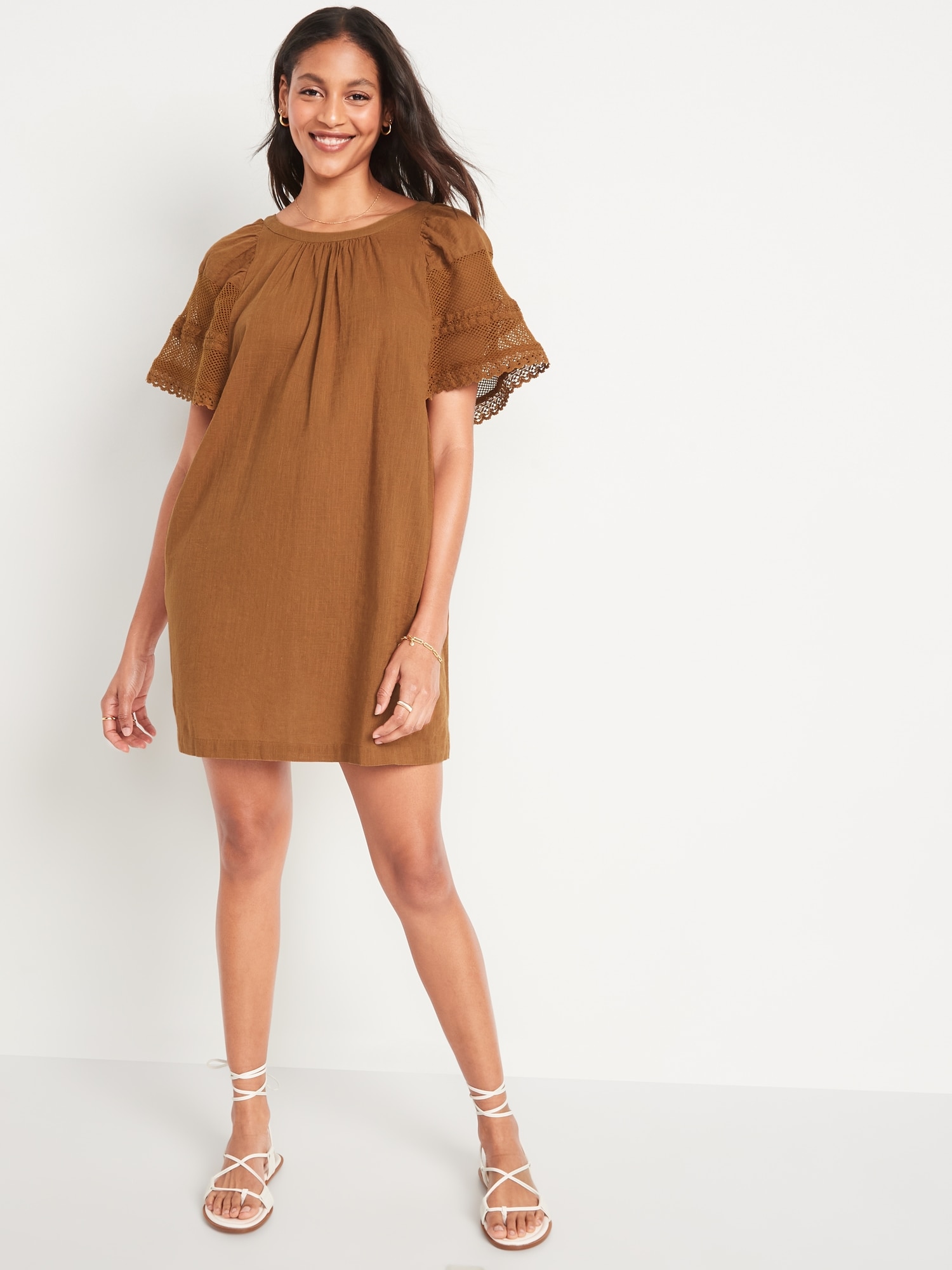 Old navy outlet georgette swing dress