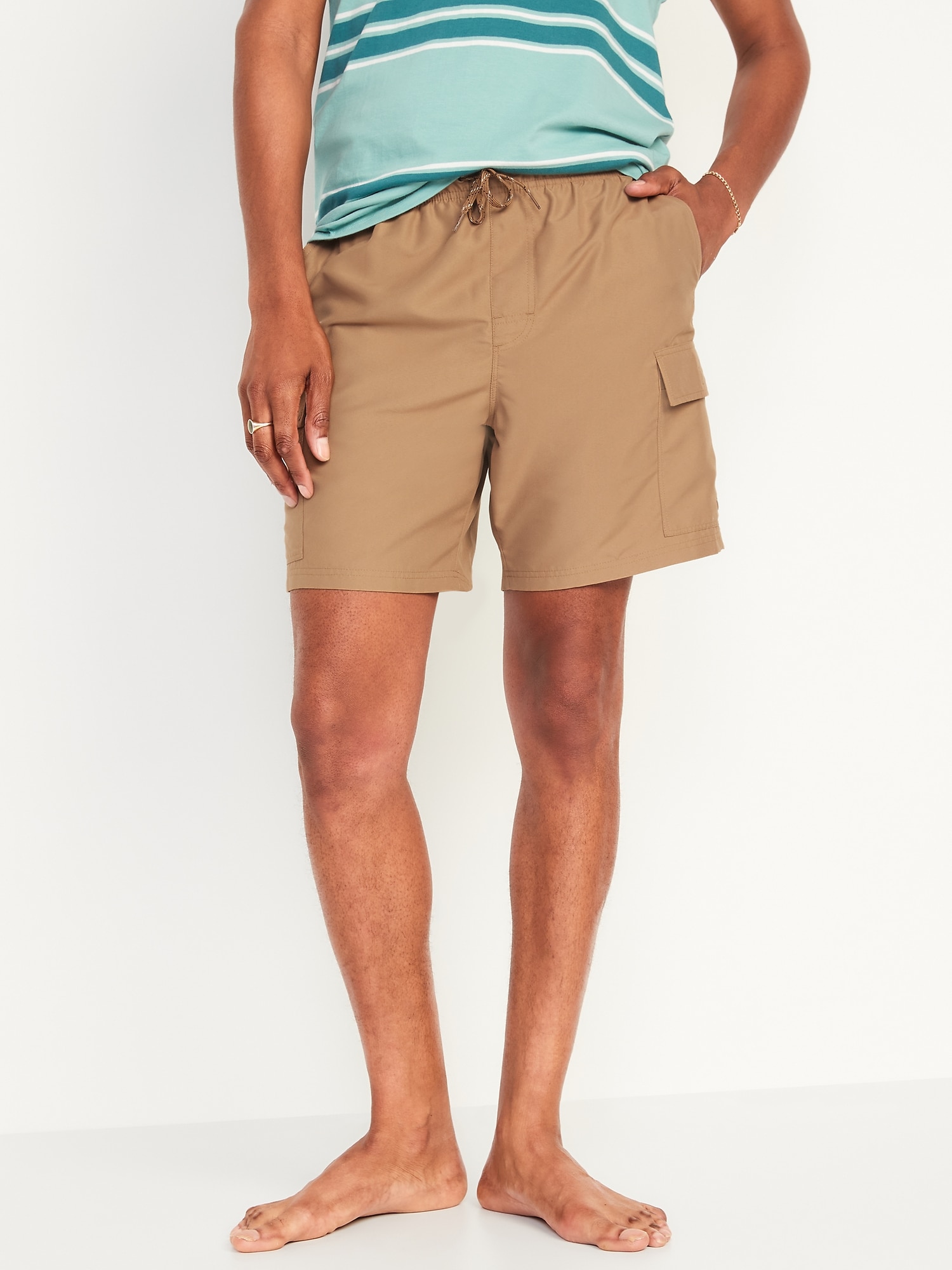 Cargo Swim Trunks -- 7-inch inseam