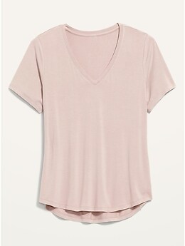 Luxe V-Neck T-Shirt for Women | Old Navy