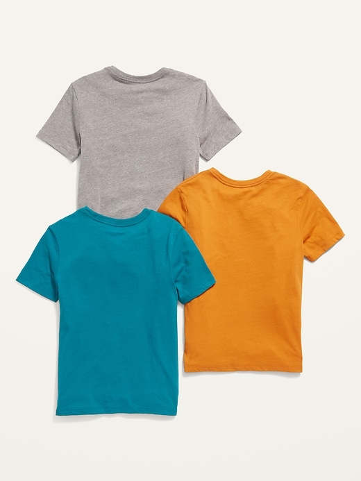 View large product image 2 of 2. Gender-Neutral Graphic T-Shirt 3-Pack for Kids