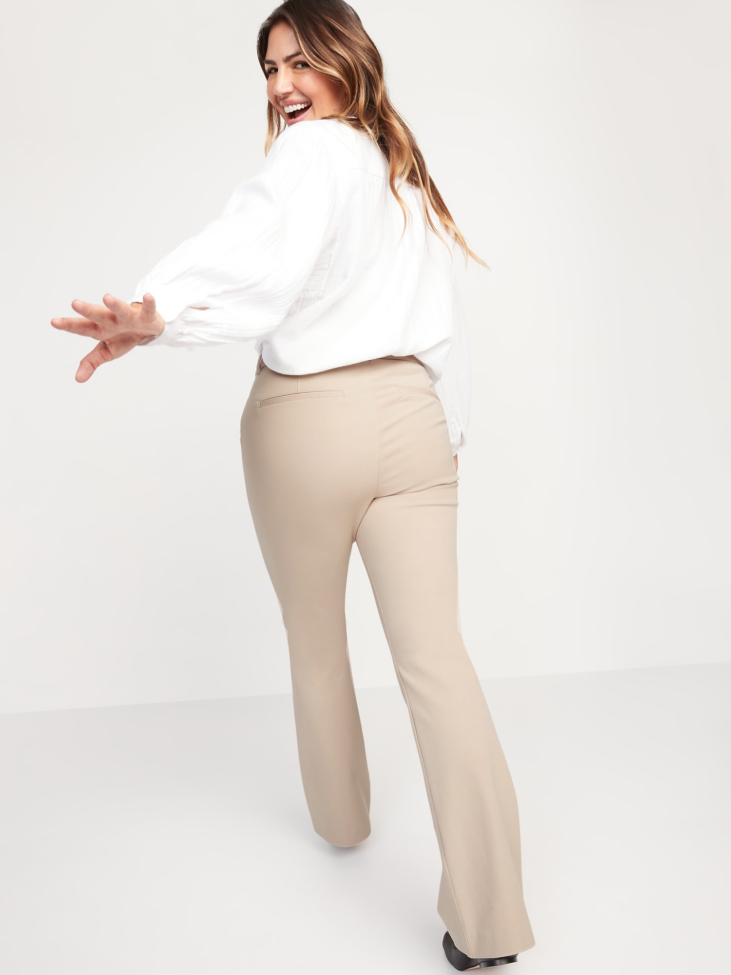 Old Navy High-Waisted Pixie Flare Pants for Women