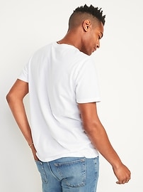 View large product image 3 of 3. Soft-Washed V-Neck T-Shirt 3-Pack