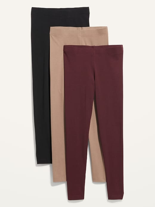 Old Navy High-Waisted Leggings 3-Pack For Women. 1