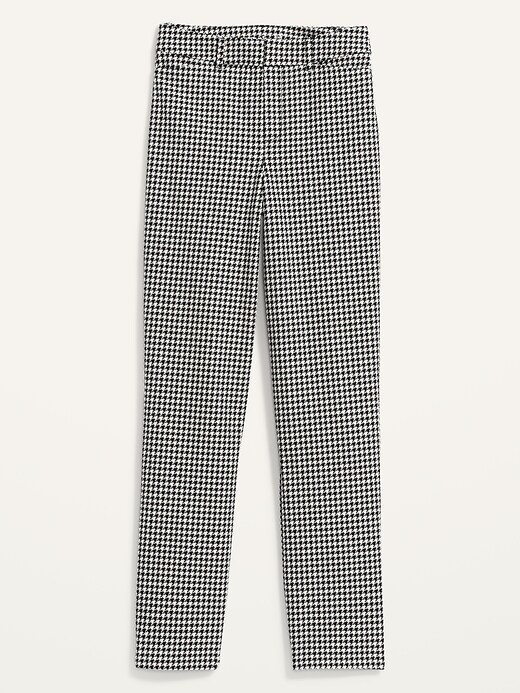 Image number 4 showing, High-Waisted Printed Pixie Straight Ankle Pants for Women
