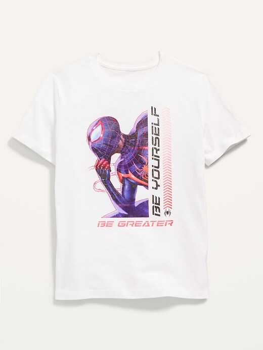 Marvel™ Spider-Man "Be Yourself, Be Greater" Gender-Neutral T-Shirt for Kids