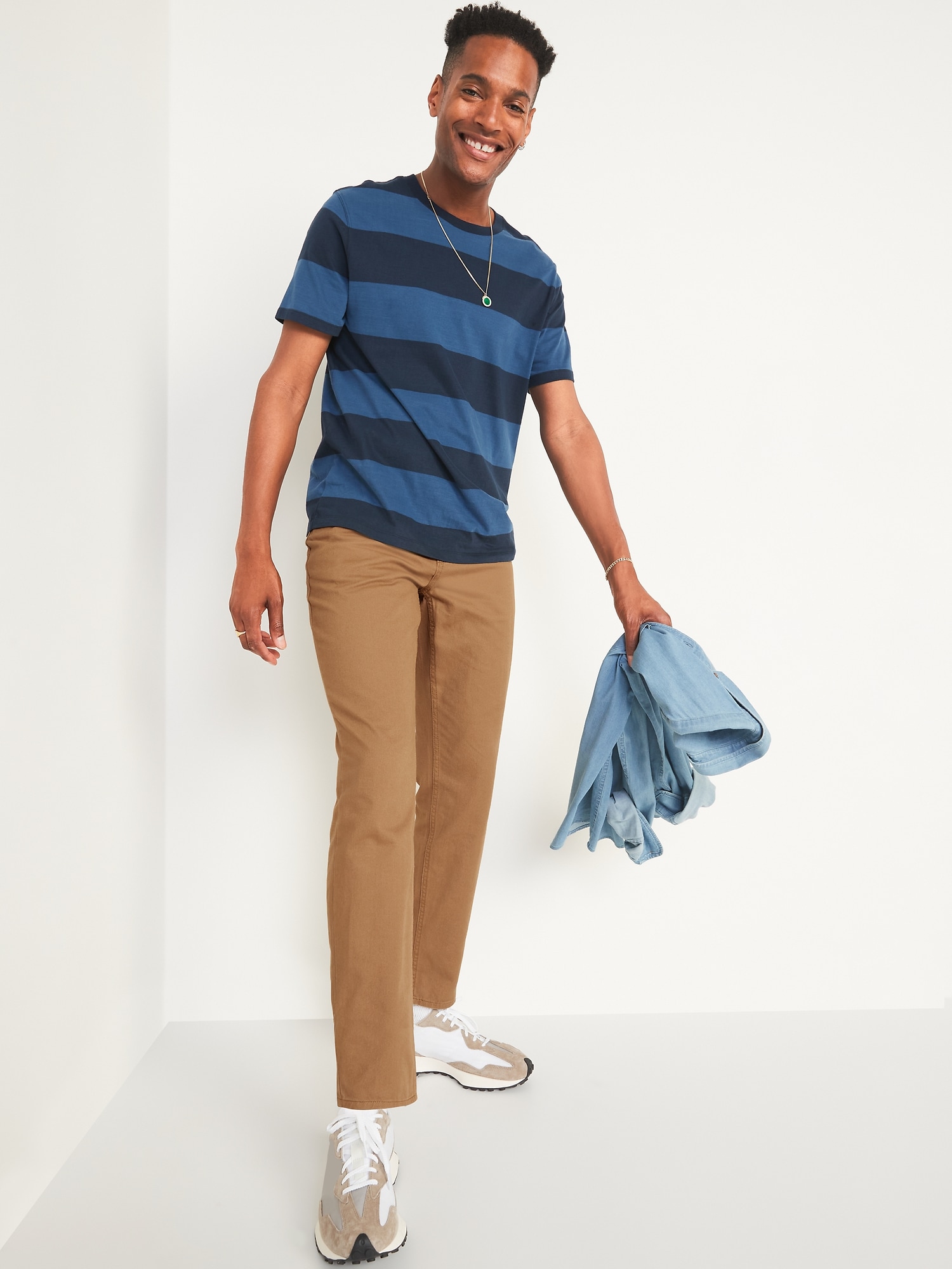 Wow Athletic Taper Non-Stretch Five-Pocket Pants for Men | Old Navy