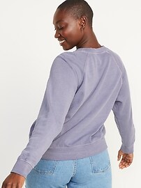 Specially Dyed Crew-Neck Sweatshirt 