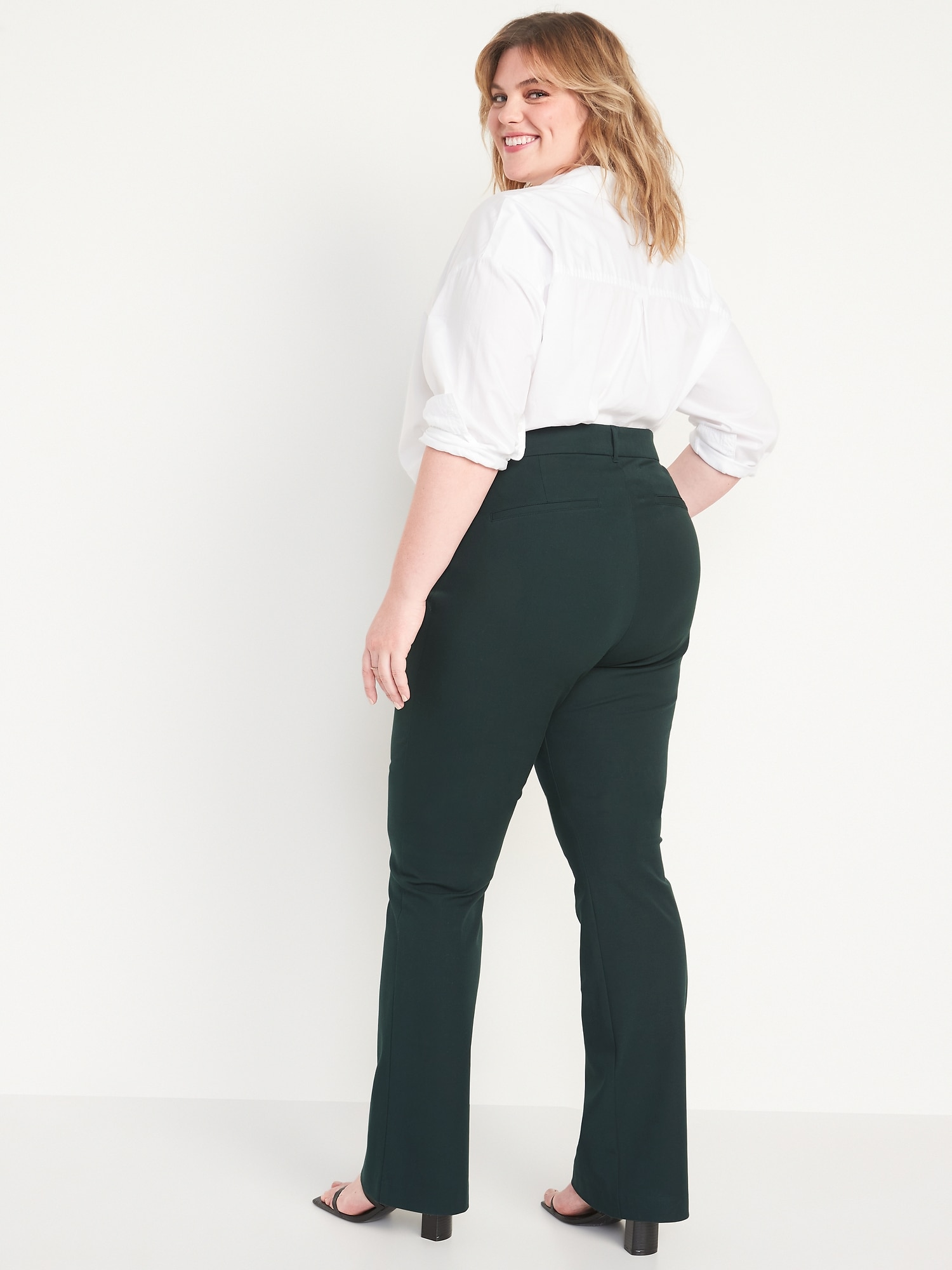 High-Waisted Pixie Flare Pants for Women